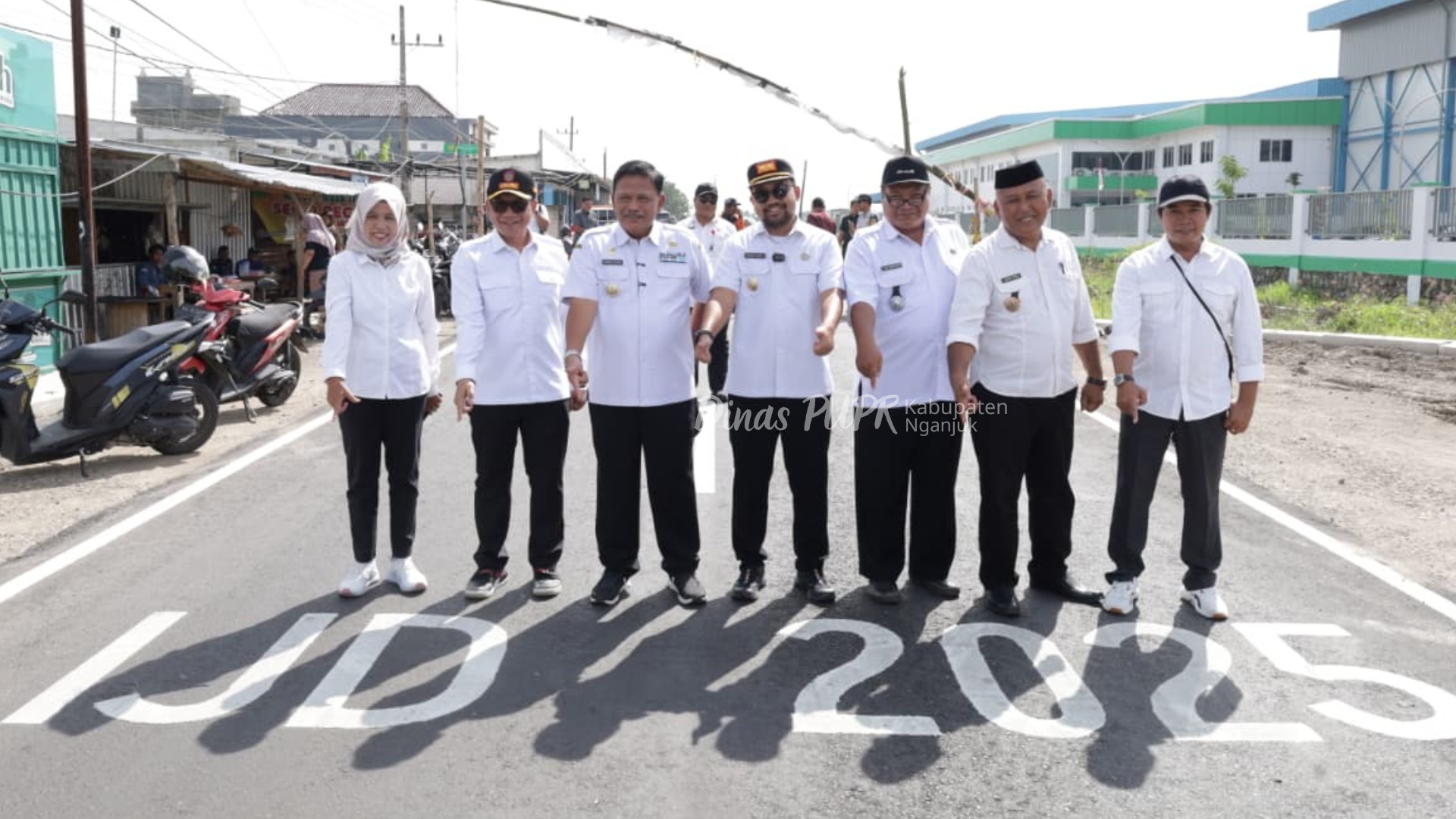 Akses Ekonomi Kian Lancar, Bupati dan Wabup Nganjuk Cek Hasil Proyek IJD Ngangkatan – Gondangkulon