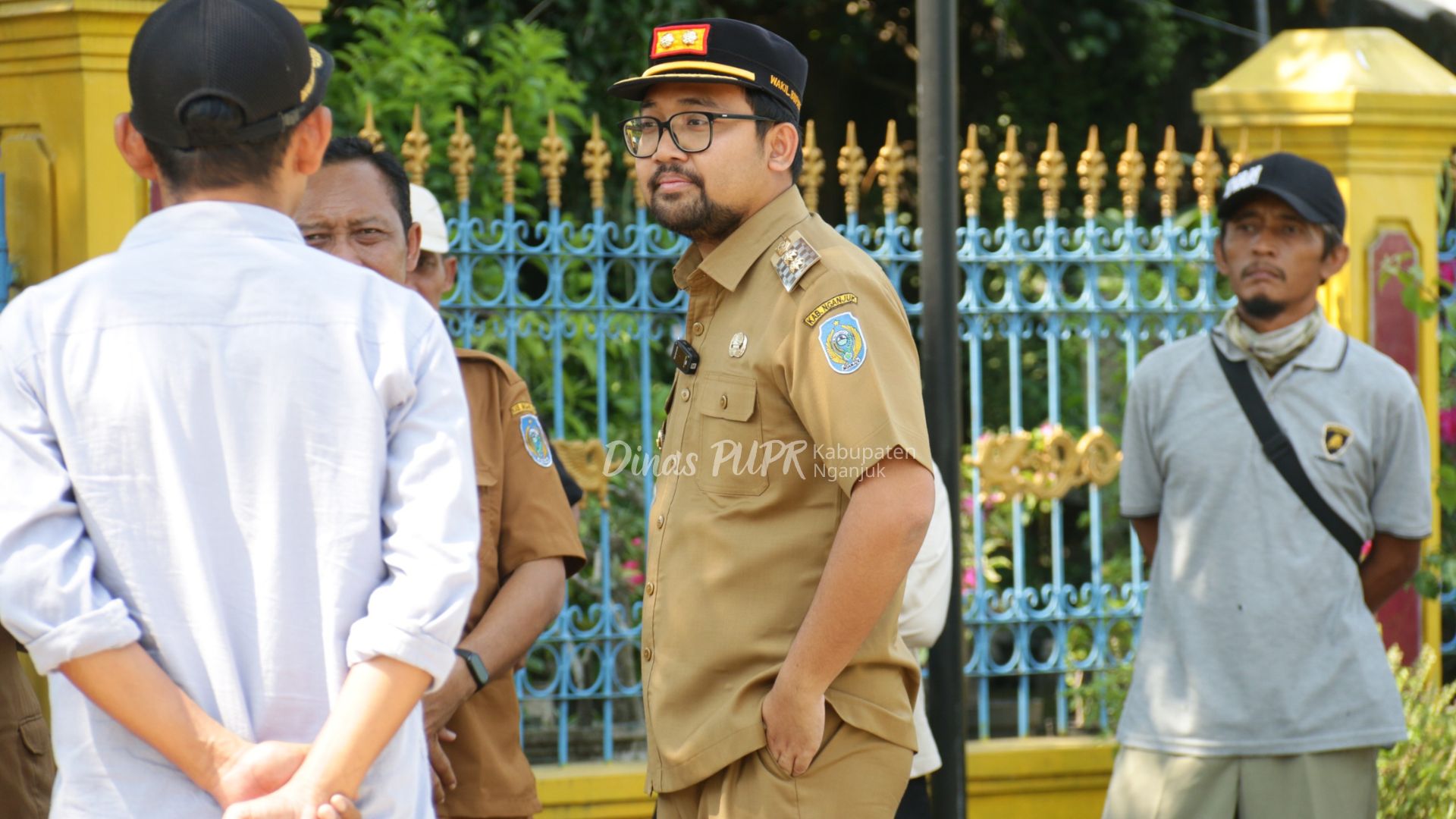 Pemkab Nganjuk Dorong Konektivitas Antar-Desa, Wakil Bupati Pastikan Pekerjaan Jalan Berjalan Sesuai Target.