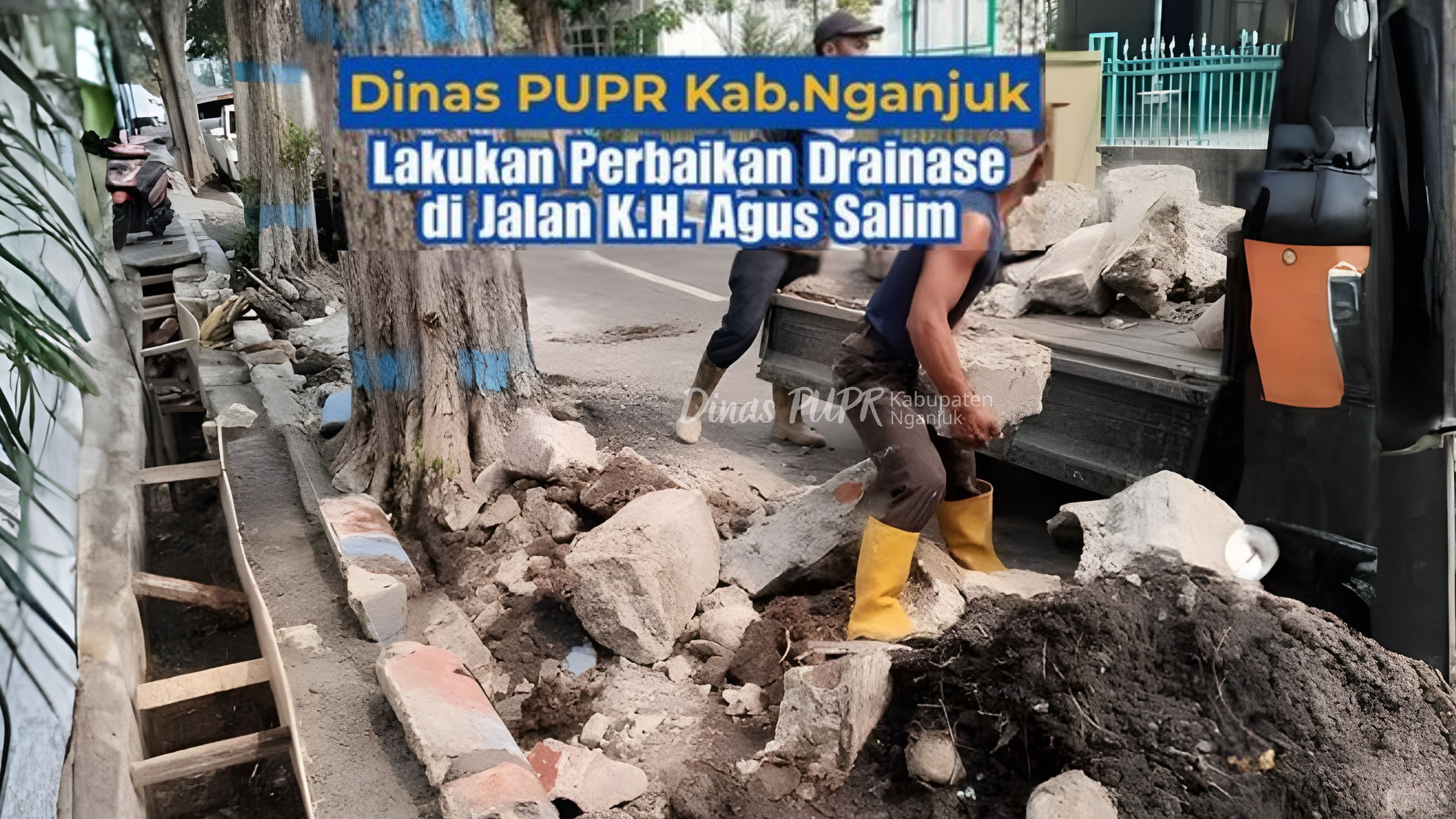 Normalisasi Drainase di Kelurahan Kartoharjo untuk Antisipasi Genangan Air