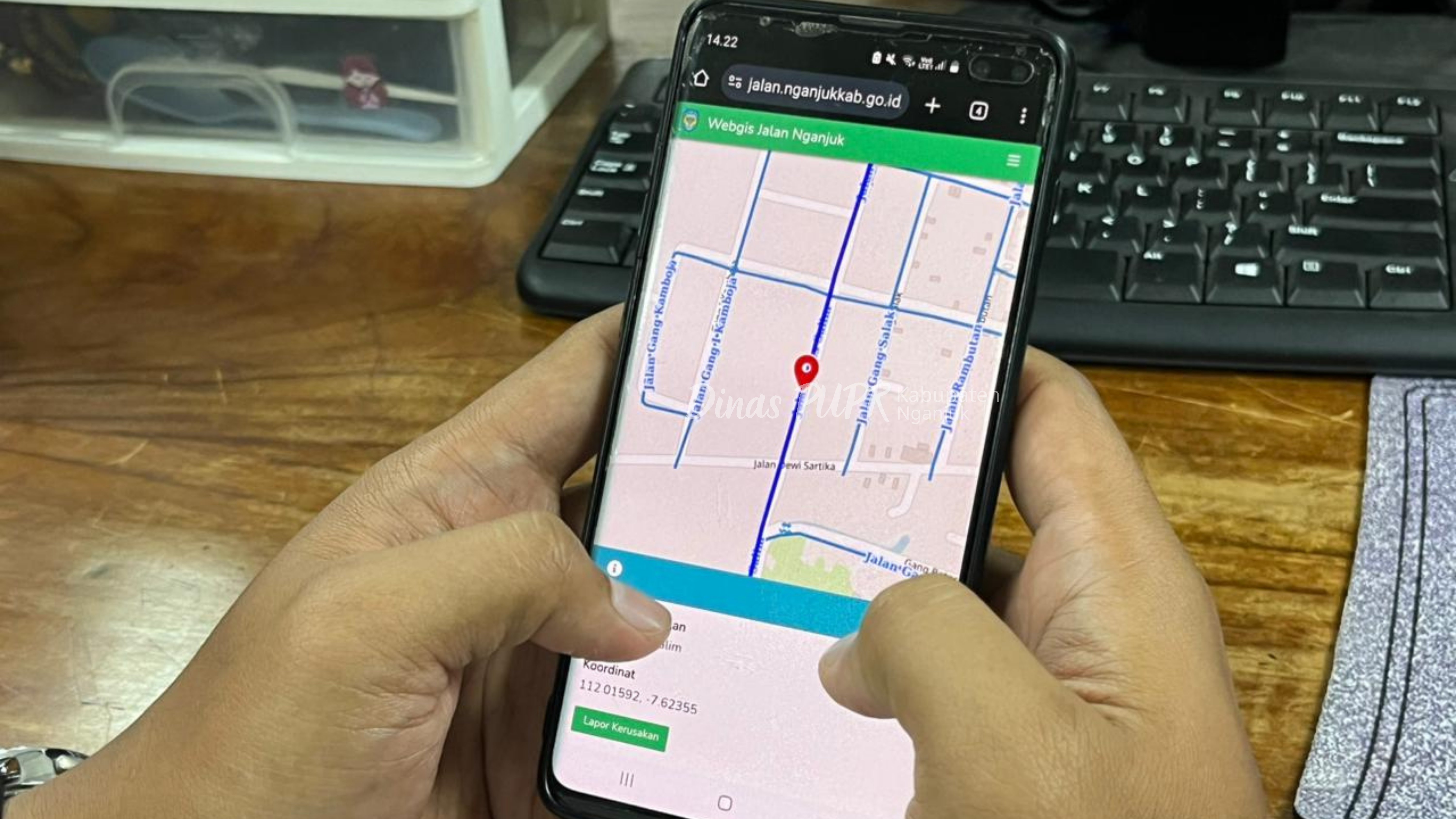 Permudah Pelaporan Warga, Dinas PUPR Nganjuk Hadirkan Sistem Aduan Jalan Rusak Berbasis Online