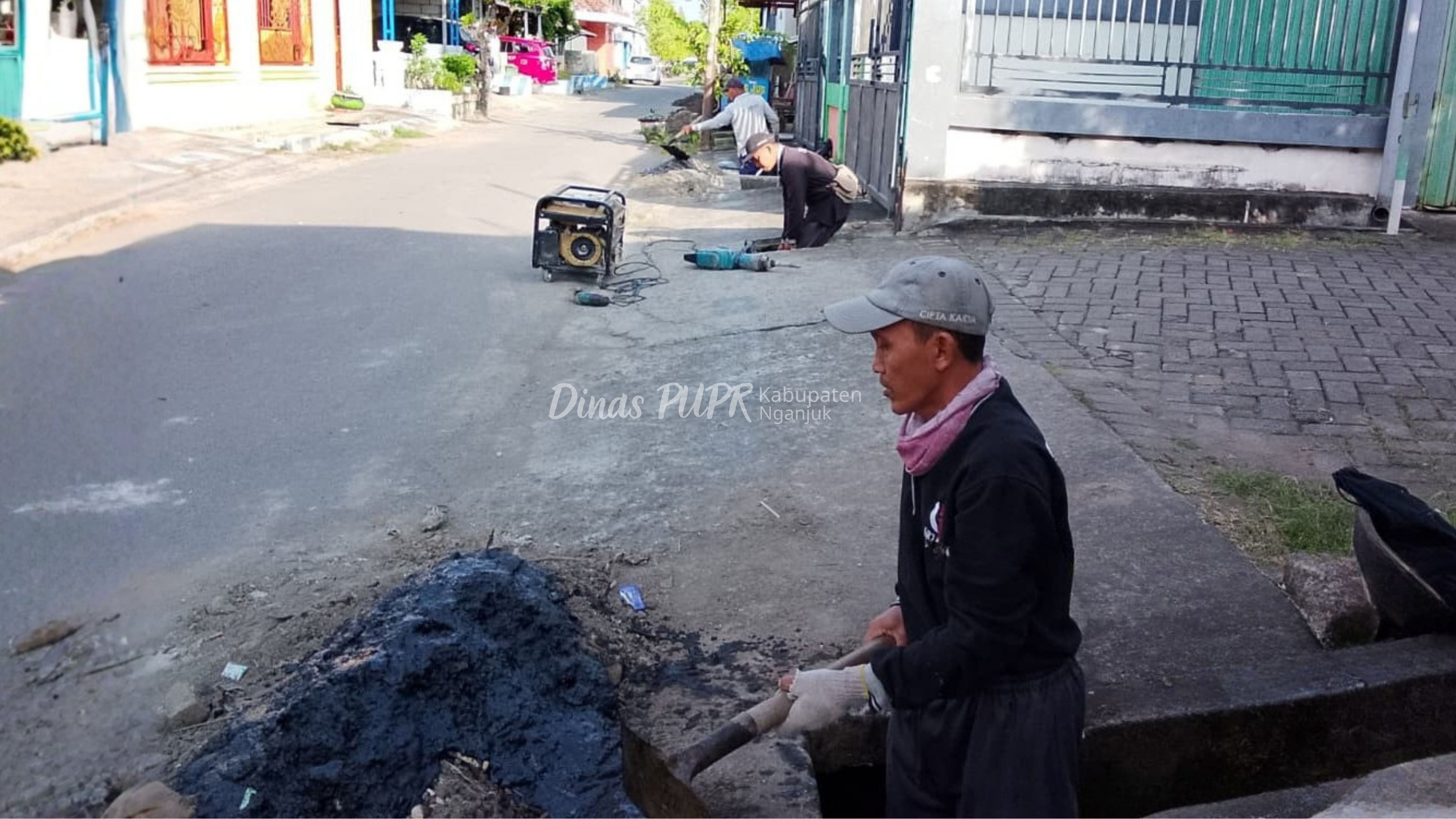 Normalisasi Saluran Drainase di Mangundikaran, Upaya Menjaga Kelancaran Aliran Air Kabupaten Nganjuk
