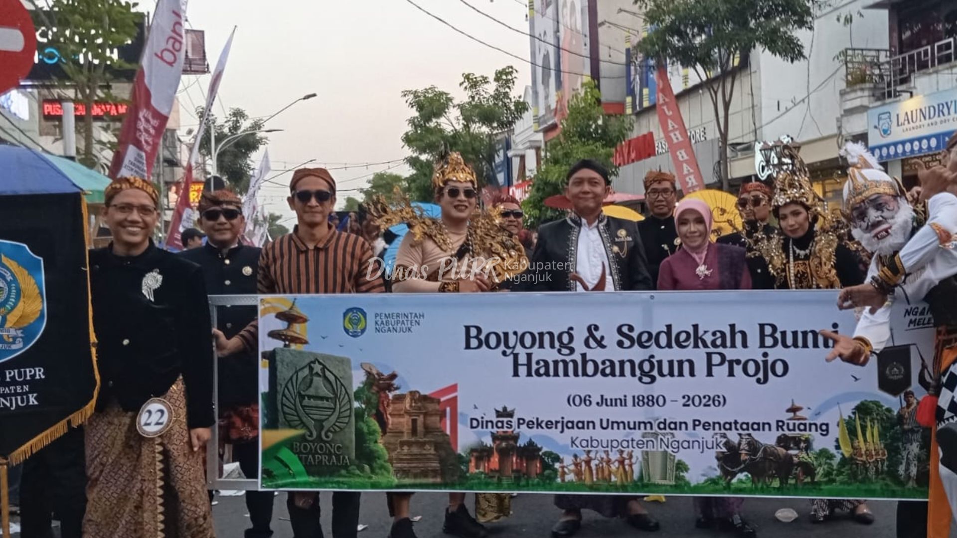 Tampilkan Harmoni Budaya dan Pembangunan, Dinas PUPR Turut Suskeskan “Boyong dan Sedekah Bumi Hambangun Projo 2026”