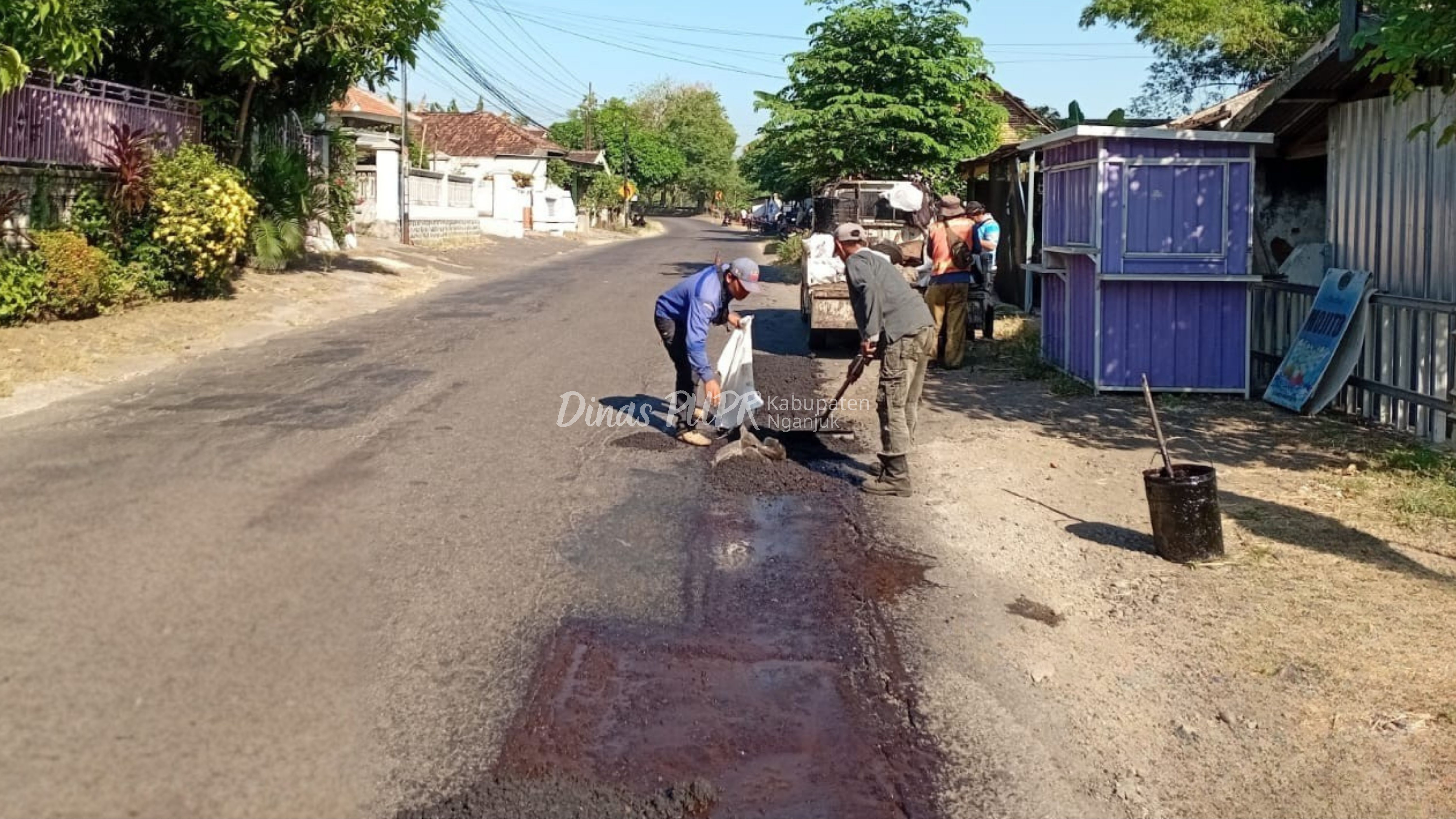 Akses Masyarakat Semakin Nyaman, Ruas Jalan Berbek - Kuncir Kembali Lebih Mantap