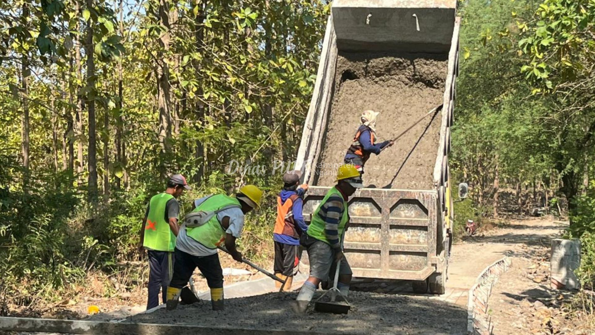 Akses Makin Lancar, Pemkab Nganjuk Tuntaskan Pembangunan Jalan di Sumbermiri Lengkong