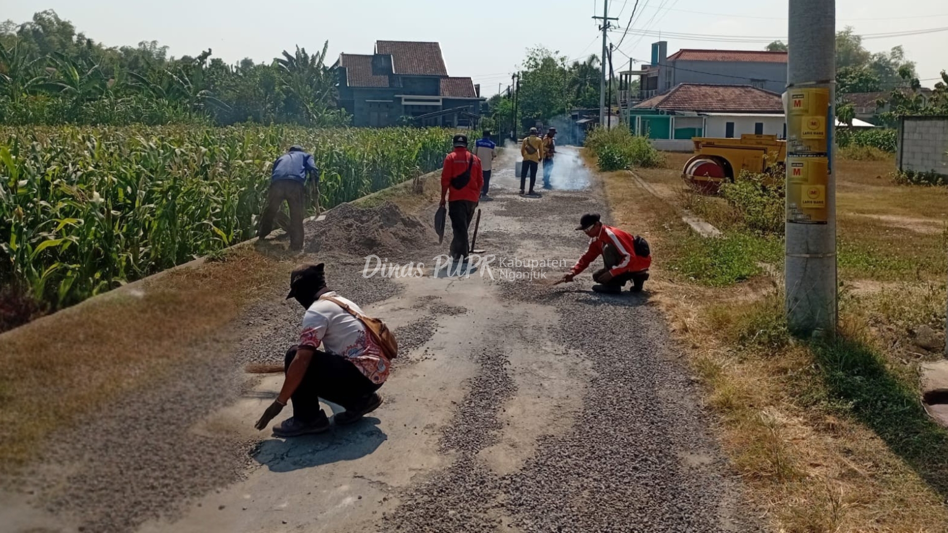 Pemeliharaan Jalan Terus Dioptimalkan, Akses Warga Kwagean Kini Semakin Aman dan Nyaman