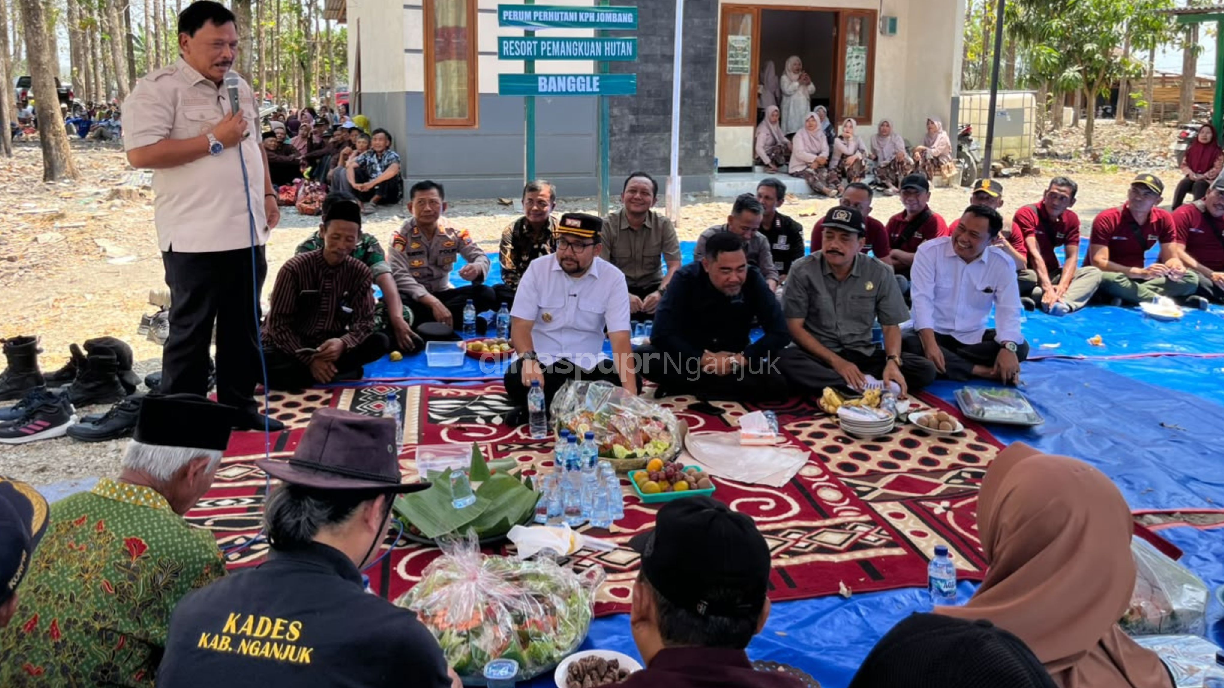 Wujudkan Akses Mantap Desa, Pemkab Nganjuk Resmikan Pembangunan Jalan Poros Desa Bangle–Sumbermiri