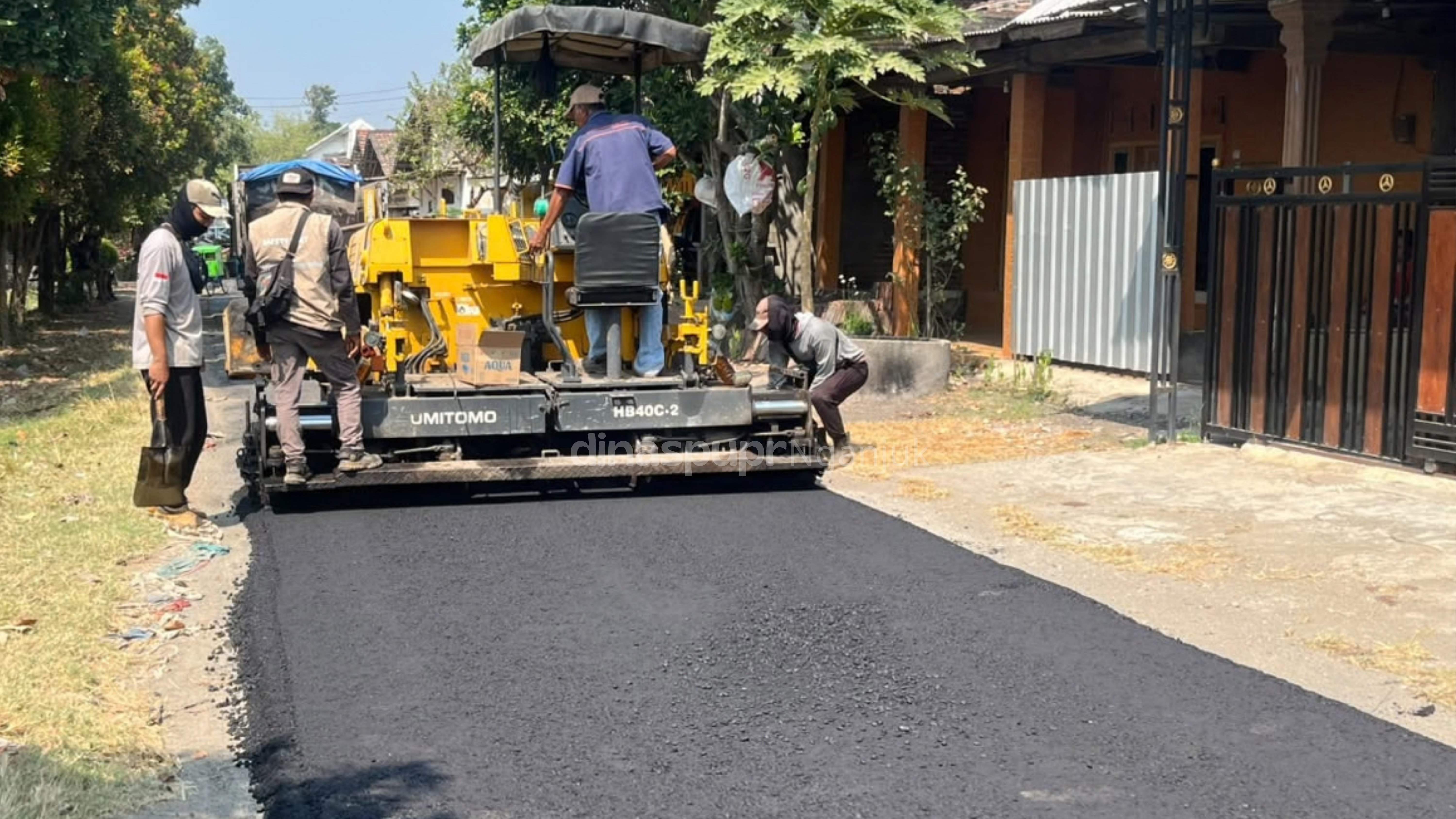 Wujudkan Akses Lebih Nyaman, Jalan di Tanjung Kalang Direkonstruksi