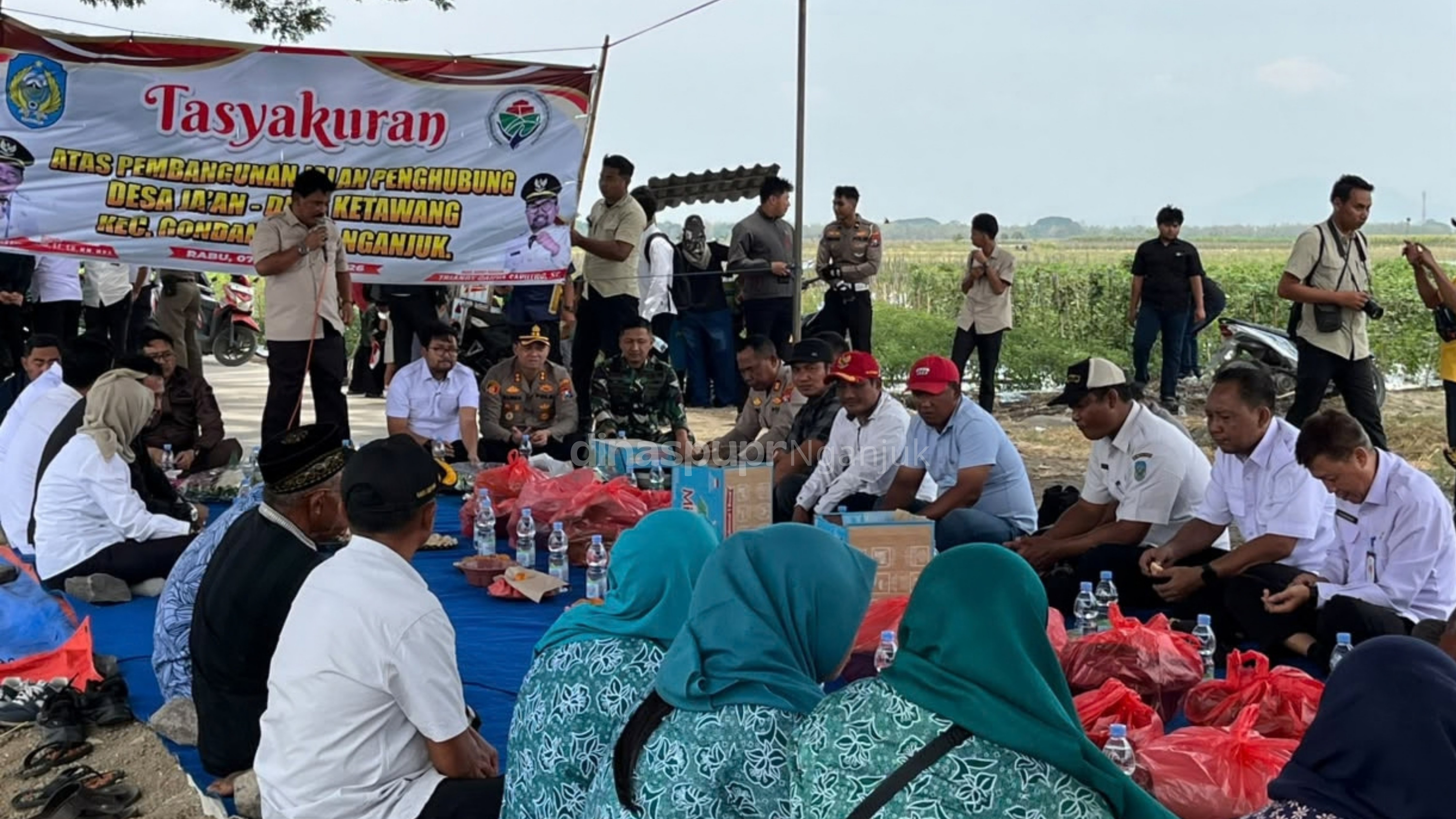 Peresmian Jalan Jaan, Pemkab Nganjuk Hadirkan Kemudahan bagi Warga