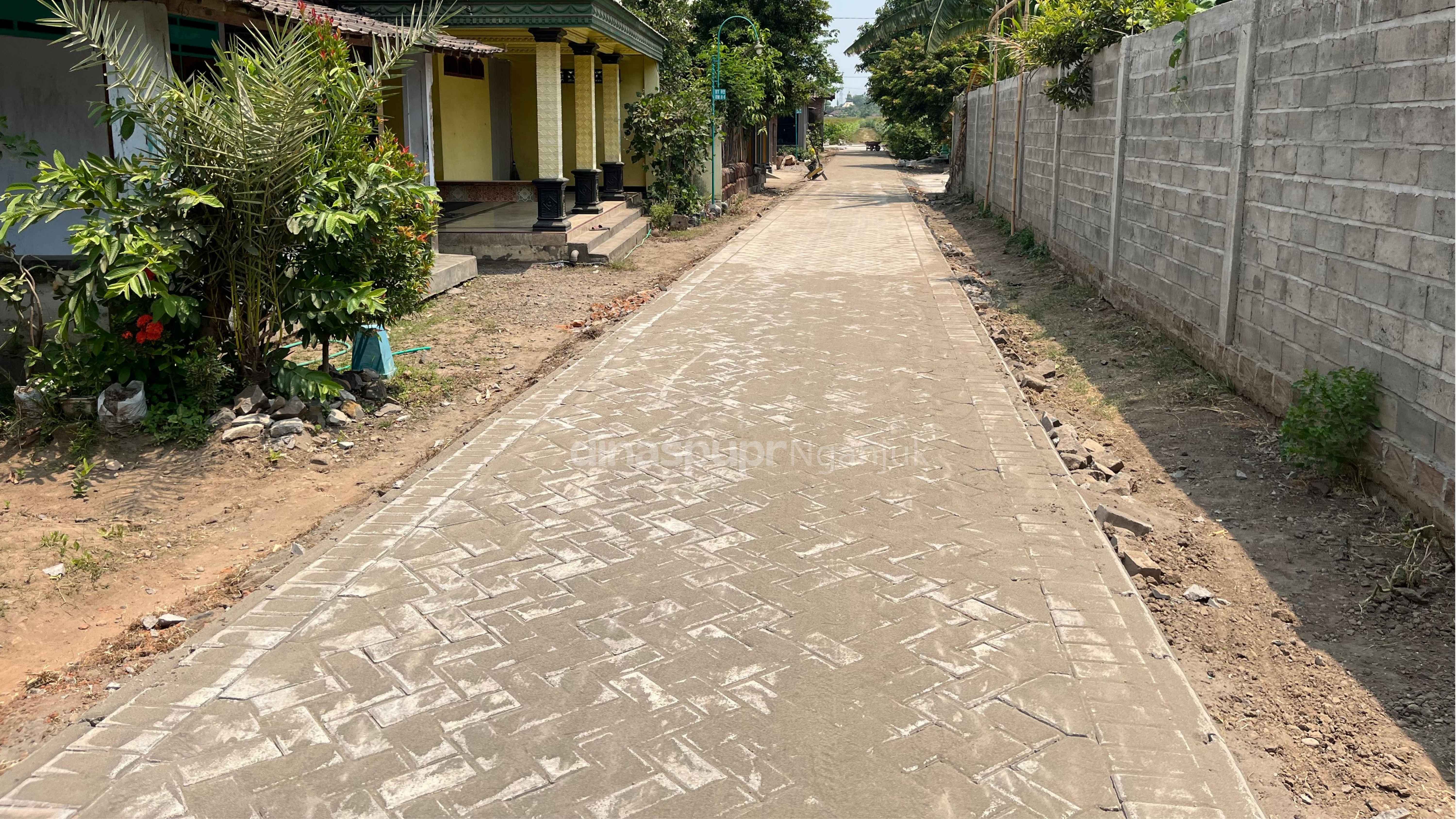 Akses Lingkungan Dusun Bulurejo Dibenahi, Warga Sambut Baik Pembangunan