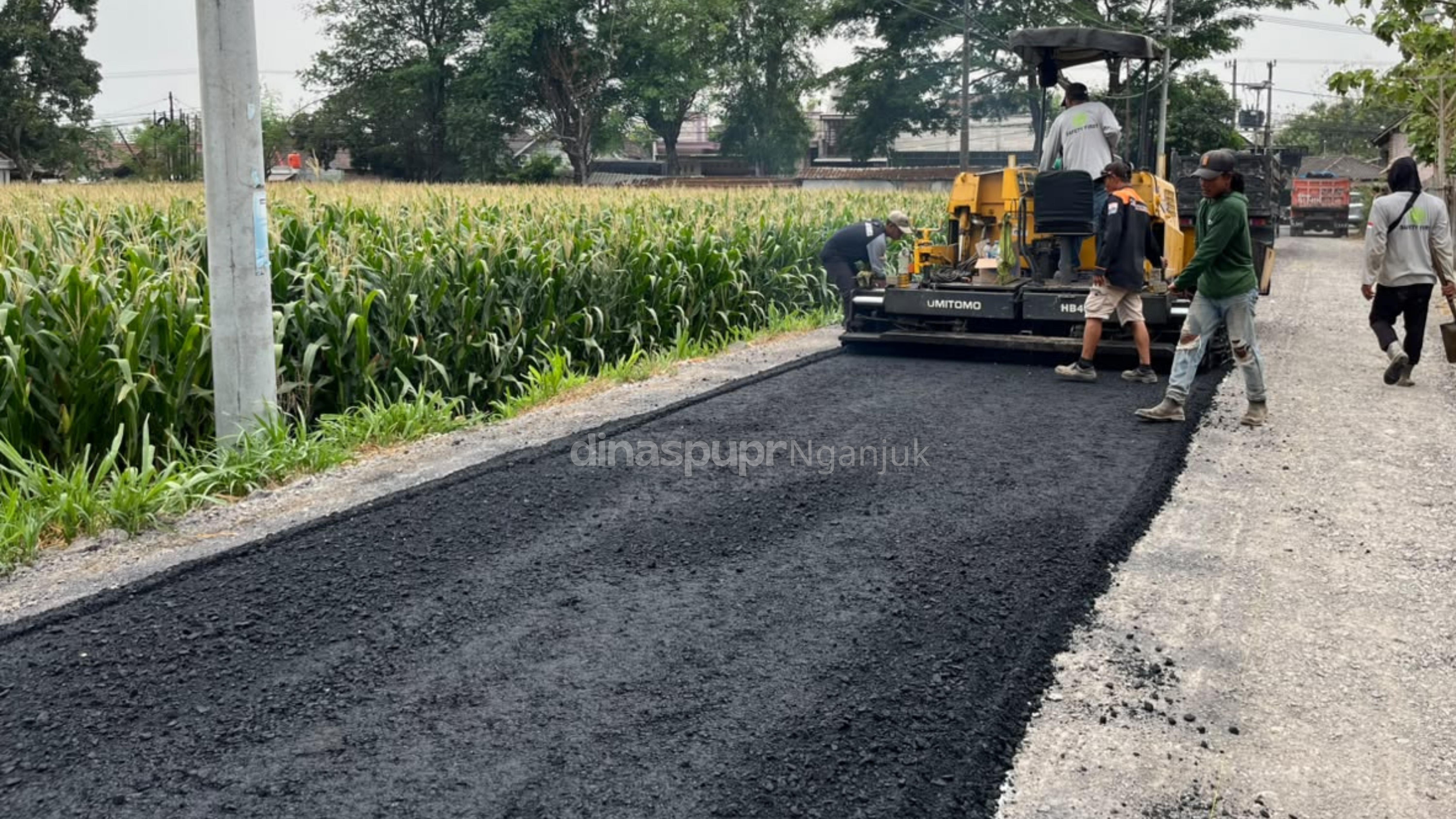 Rekonstruksi Jalan di Desa Joho Dukung Peningkatan Infrastruktur Daerah